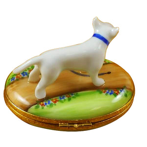 Rochard "Bull Terrier" Limoges Box