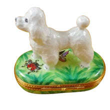 Load image into Gallery viewer, Rochard &quot;White Poodle&quot; Limoges Box