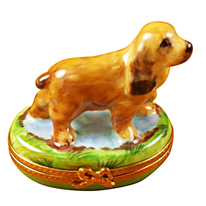 Rochard "Cocker Spaniel" Limoges Box