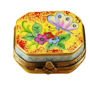 Rochard "Butterfly Octagon" Limoges Box