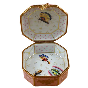 Rochard "Studio Collection-Birds and Butterflies" Limoges Box