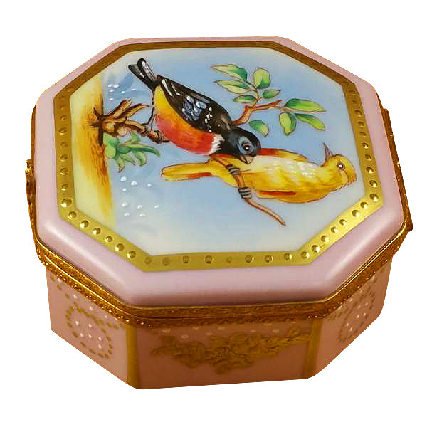 Load image into Gallery viewer, Rochard &quot;Studio Collection-Birds and Butterflies&quot; Limoges Box
