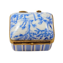 Load image into Gallery viewer, Rochard &quot;Blue Toile Box&quot; Limoges Box