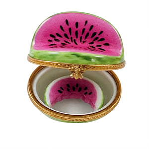 Rochard "Watermelon with Removable Slice" Limoges Box