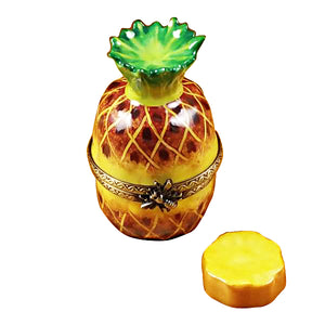 Rochard "Pineapple with Slice" Limoges Box