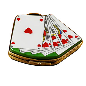 Rochard "Deck of Cards" Limoges Box