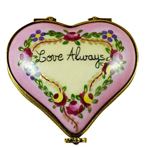 Rochard "Heart - Love Always" Limoges Box