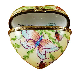 Rochard "Butterfly Heart" Limoges Box