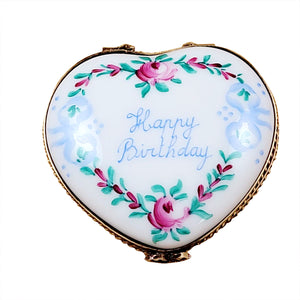 Rochard "Happy Birthday Heart" Limoges Box