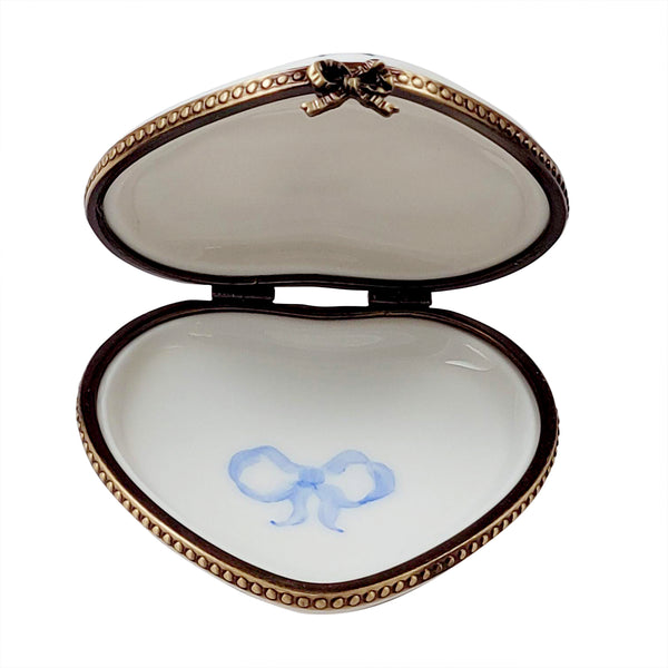Load image into Gallery viewer, Rochard &quot;Happy Anniversary Rose Heart&quot; Limoges Box
