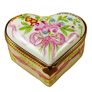 Rochard "Sweet Sixteen Heart" Limoges Box