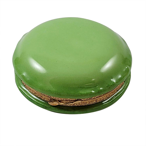 Load image into Gallery viewer, Rochard &quot;Green Macaron&quot; Limoges Box
