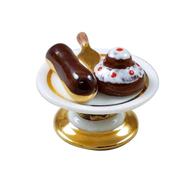 Load image into Gallery viewer, Rochard &quot;French Pastry Tray&quot; Limoges Box
