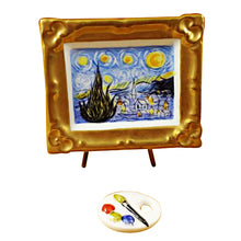 Load image into Gallery viewer, Rochard &quot;The Starry Night - Van Gogh&quot; Limoges Box