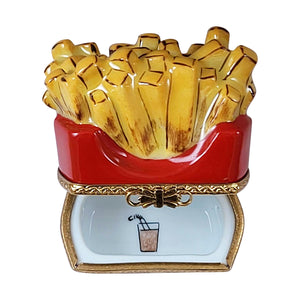 Rochard "French Fries" Limoges Box