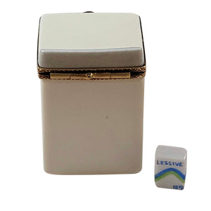 Rochard "Washing Machine with Detergent" Limoges Box