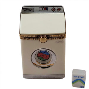 Rochard "Washing Machine with Detergent" Limoges Box