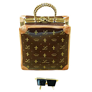 Rochard "Designer Shopping Bag" Limoges Box