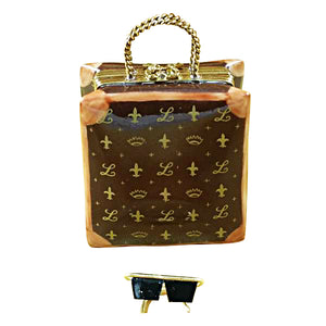 Rochard "Designer Shopping Bag" Limoges Box