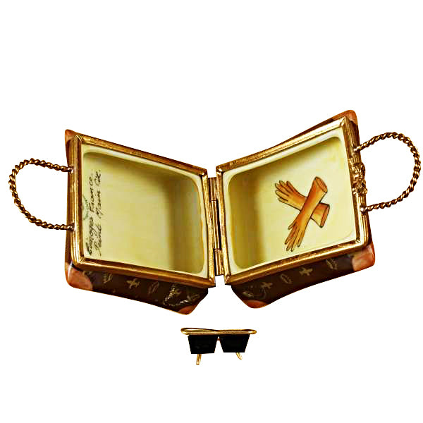 Load image into Gallery viewer, Rochard &quot;Designer Shopping Bag&quot; Limoges Box
