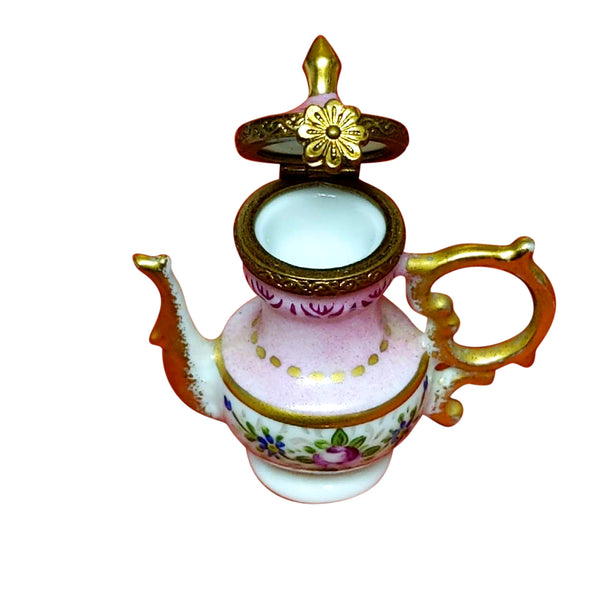 Load image into Gallery viewer, Pink Teapot Limoges Box
