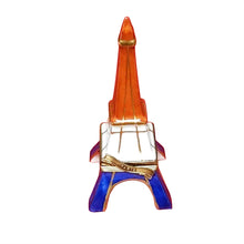 Load image into Gallery viewer, Red, White And Blue Eiffel Tower Limoges Box
