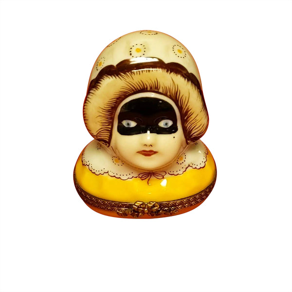 Load image into Gallery viewer, Venis Woman In Masquerade Limoges Box
