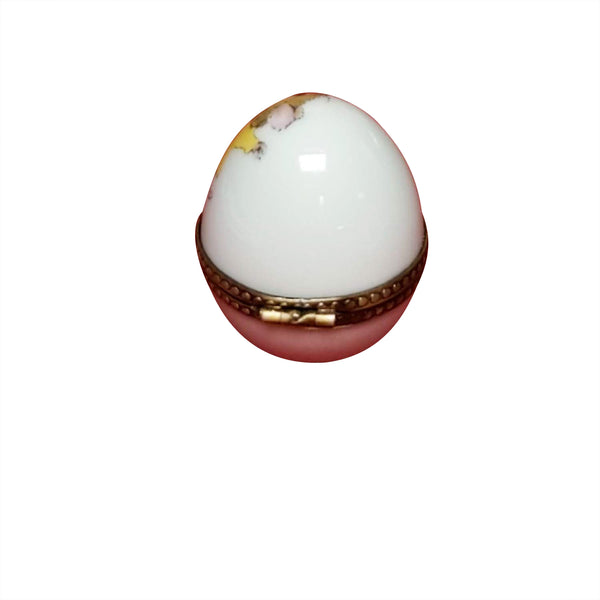 Load image into Gallery viewer, Pink Dents De Lait Egg &quot;Baby Teeth&quot; Limoges Box
