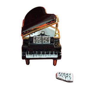 Rochard "Black Piano" Limoges Box