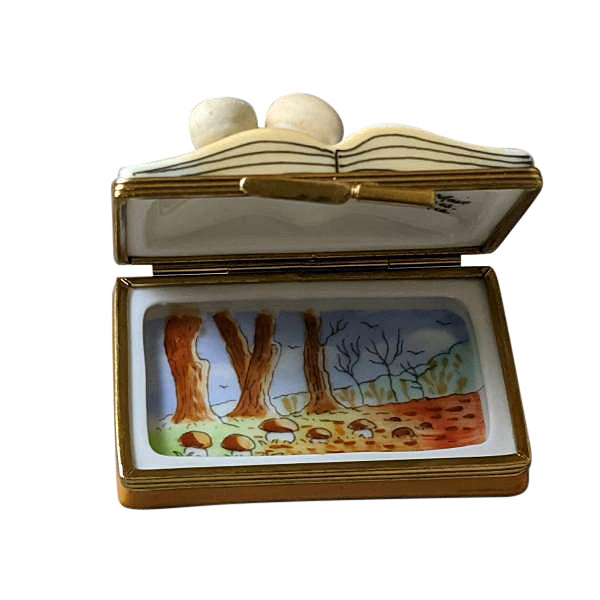 Load image into Gallery viewer, Rochard &quot;Cookbook - Omelet&quot; Limoges Box
