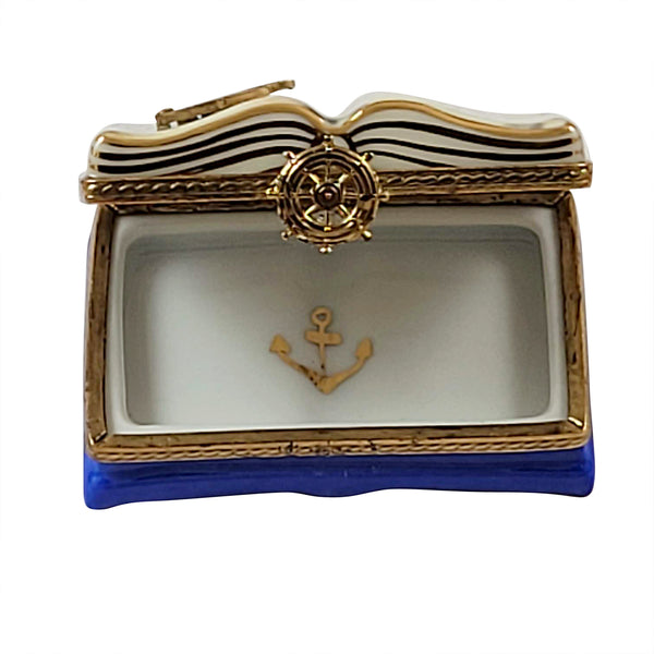 Load image into Gallery viewer, Rochard &quot;Nautical Book&quot; Limoges Box
