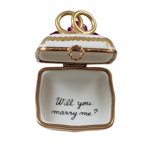 Rochard "Will You Marry Me?" Limoges Box