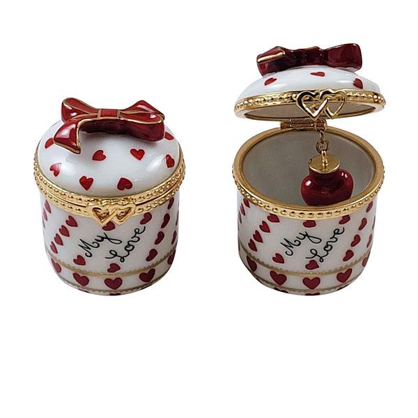 Load image into Gallery viewer, Rochard &quot;Heart Jewel Box - My Love&quot; Limoges Box
