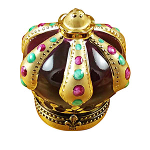 Rochard "Crown with Jewels" Limoges Box