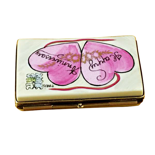 Load image into Gallery viewer, Rochard &quot;Happy Anniversary Box&quot; Limoges Box
