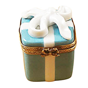 Rochard "Tiffany Blue Gift Box" Limoges Box