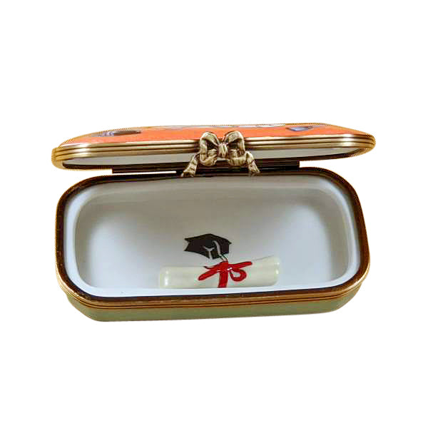 Load image into Gallery viewer, Rochard &quot;Congratulations Oval With Diploma&quot; Limoges Box
