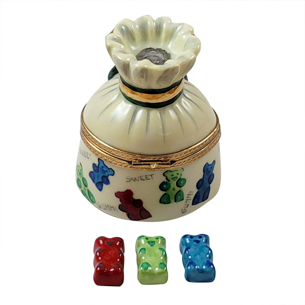 Load image into Gallery viewer, Rochard &quot;Gift Bag Of Gummy Bears&quot; Limoges Box
