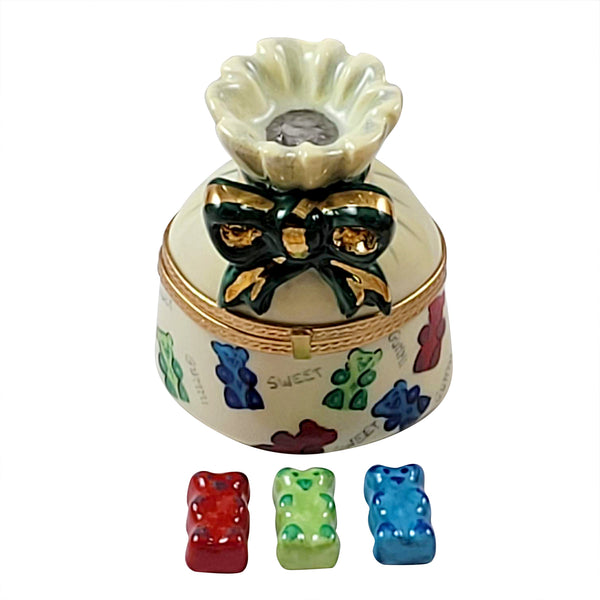 Load image into Gallery viewer, Rochard &quot;Gift Bag Of Gummy Bears&quot; Limoges Box
