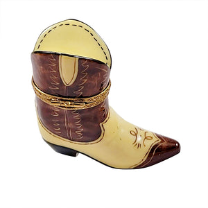 Rochard "Cowboy Boot" Limoges Box