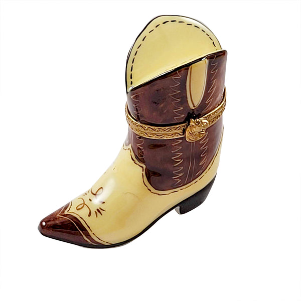 Load image into Gallery viewer, Rochard "Cowboy Boot" Limoges Box
