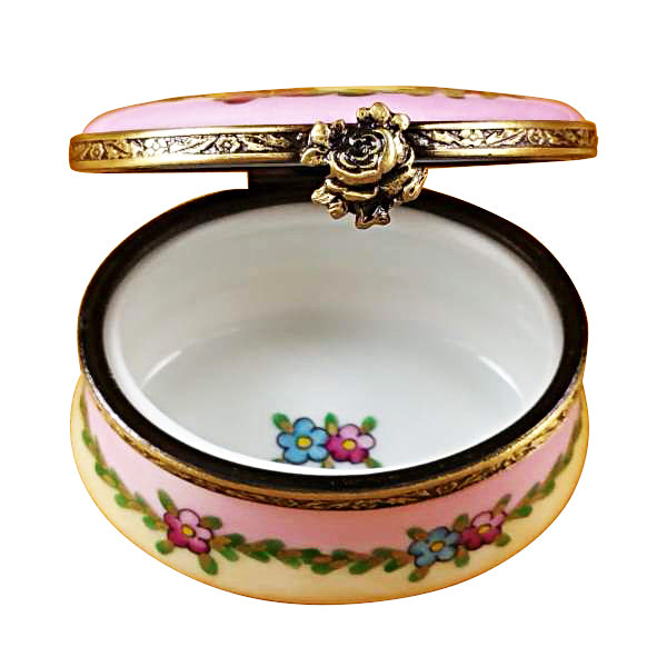 Load image into Gallery viewer, Rochard &quot;Mazeltov Oval Box&quot; Limoges Box
