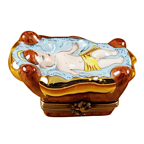 Load image into Gallery viewer, Rochard &quot;Baby Jesus&quot; Limoges Box
