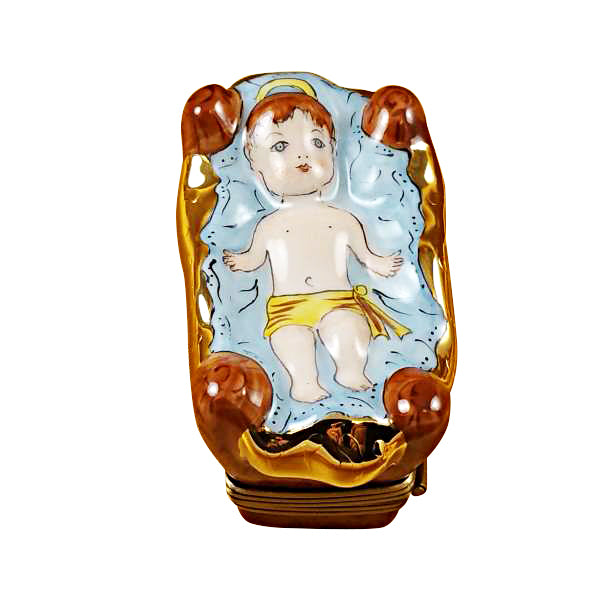 Load image into Gallery viewer, Rochard &quot;Baby Jesus&quot; Limoges Box
