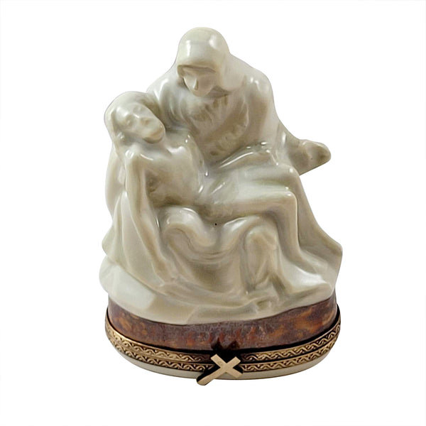 Load image into Gallery viewer, Rochard &quot;La Pieta At The Vatican By Michelangelo&quot; Limoges Box
