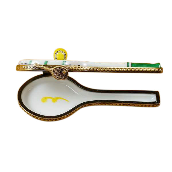 Load image into Gallery viewer, Rochard &quot;Tennis Racquet&quot; Limoges Box
