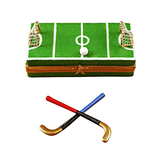 Load image into Gallery viewer, Rochard &quot;Field Hockey&quot; Limoges Box
