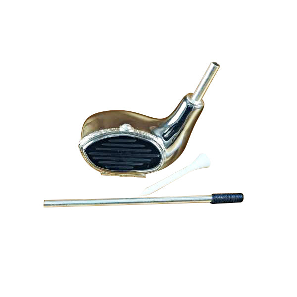 Load image into Gallery viewer, Rochard &quot;Silver Streak Driver with Removable Tee&quot; Limoges Box
