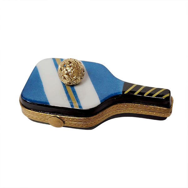 Load image into Gallery viewer, Rochard &quot;Pickle Ball Paddle with Ball&quot; Limoges Box
