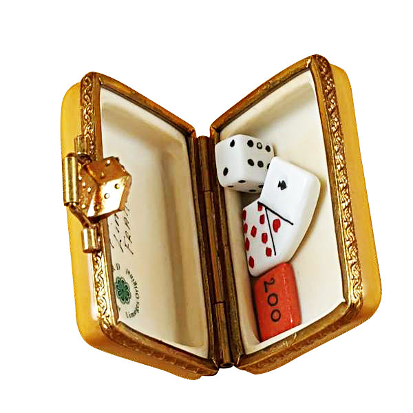 Load image into Gallery viewer, Rochard "Suitcase Welcome to Las Vegas" Limoges Box
